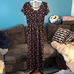 NWT Social Academy Brennie Brushed Smocked Waist Jumpsuit, Size 14